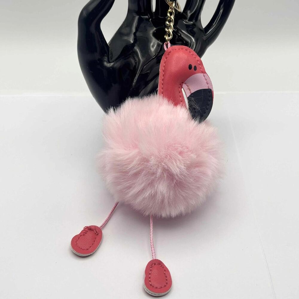 Pink Flamingo KeyChain - Picture 2 of 4
